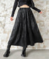 Crinkle Gloss Maxi Skirt